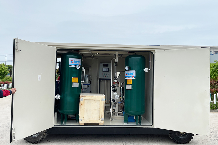 Trailer Type Portable PSA Nitrogen Generator