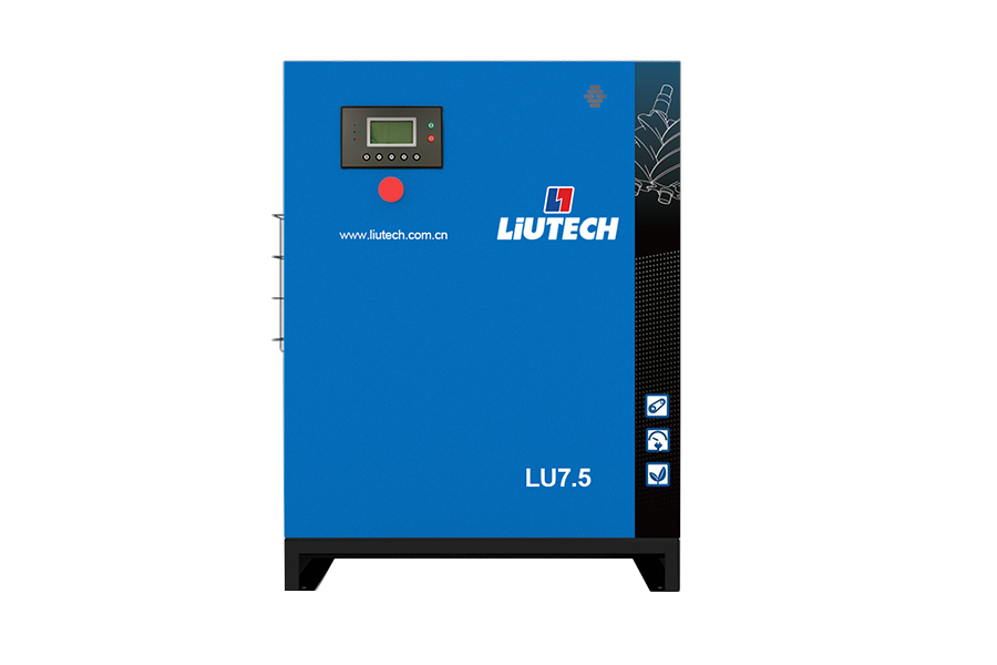 Integreret kompakt skrueluftkompressor