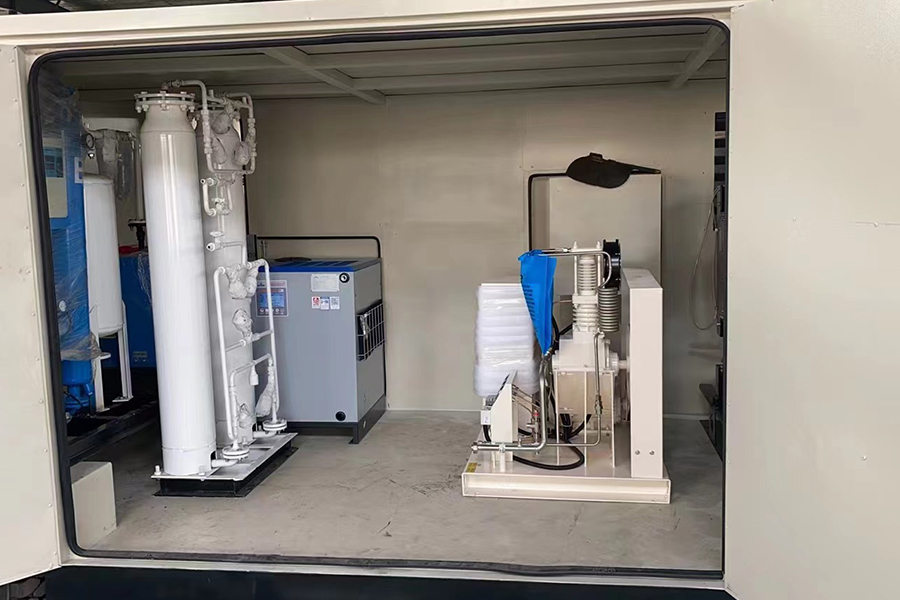 Trailer Type Portable PSA Nitrogen Generator