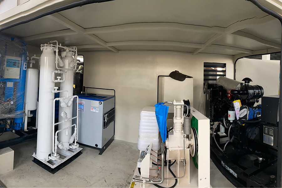 Trailer Type Portable PSA Nitrogen Generator