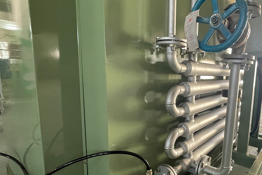 Firkantet ammoniak nedbrydning af brintproduktionsenhed