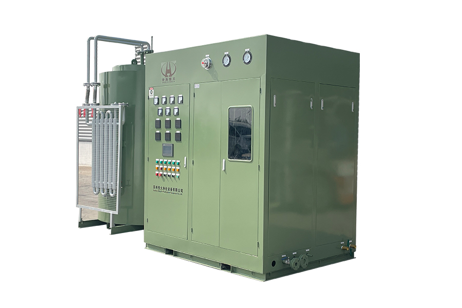 Cirkulær ovn ammoniak nedbrydning brintproduktionsenhed