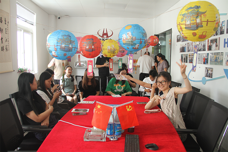 Jiangsu Luoming har Mid-Autumn Festival-aktiviteter