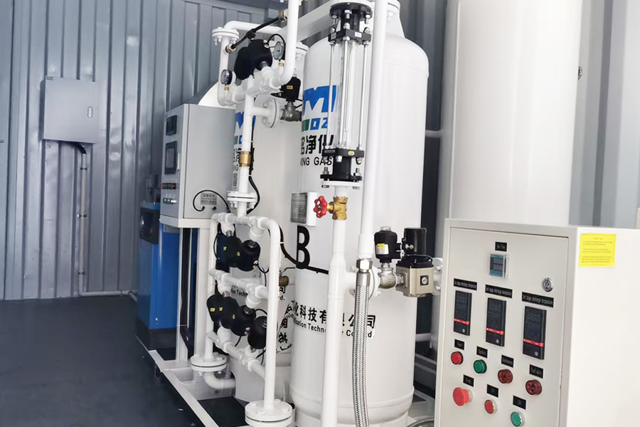 Containeriseret 10 kubikmeter iltgenerator